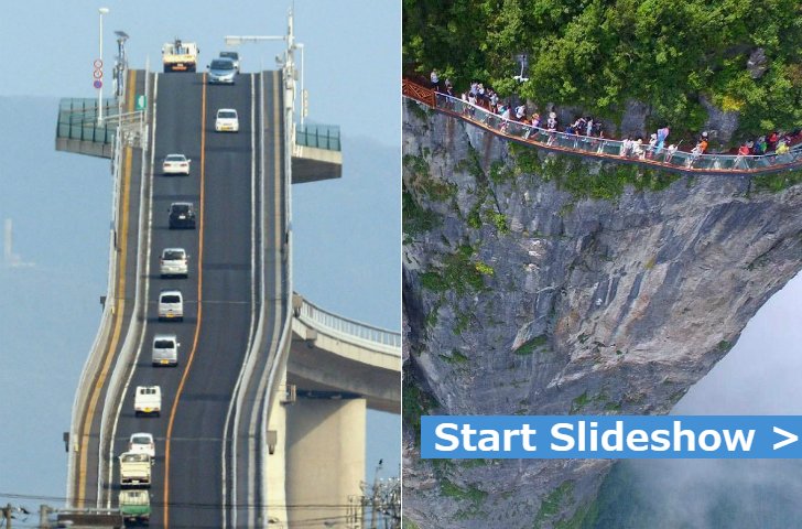 most scariest bridges in the world